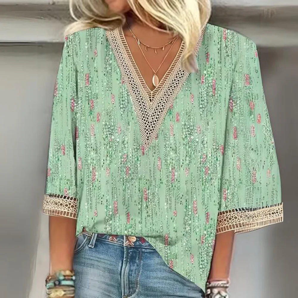 Lina | Elegant oversized blouse - Image 2