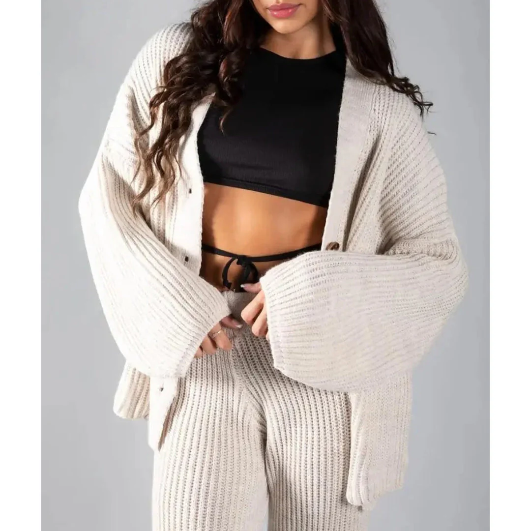 Lina | Stylish knitted combination set - Image 2