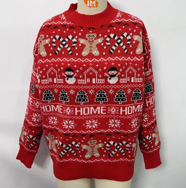 Linda® | Ugly Christmas sweater with a snowman motif - Image 2