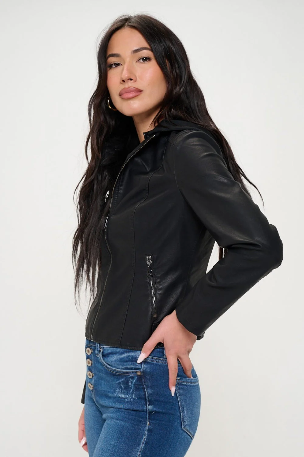 Linda | Zip-up hooded jacket - Image 3