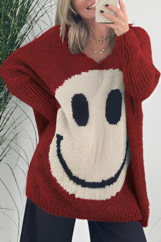 Liset® | Smiley sweater for women - Image 3