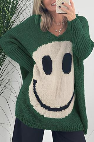 Liset | Smiley sweater for women - Image 2