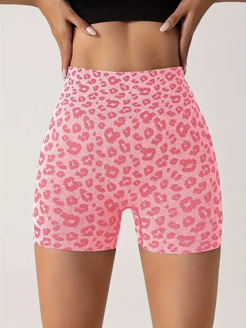 Livia® | Seamless Leopard Print Shorts - Image 12