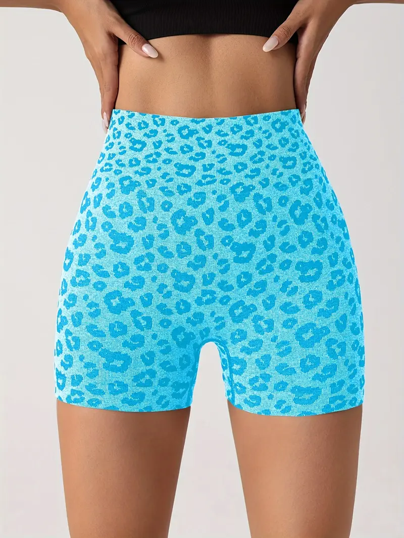 Livia® | Seamless Leopard Print Shorts - Image 21