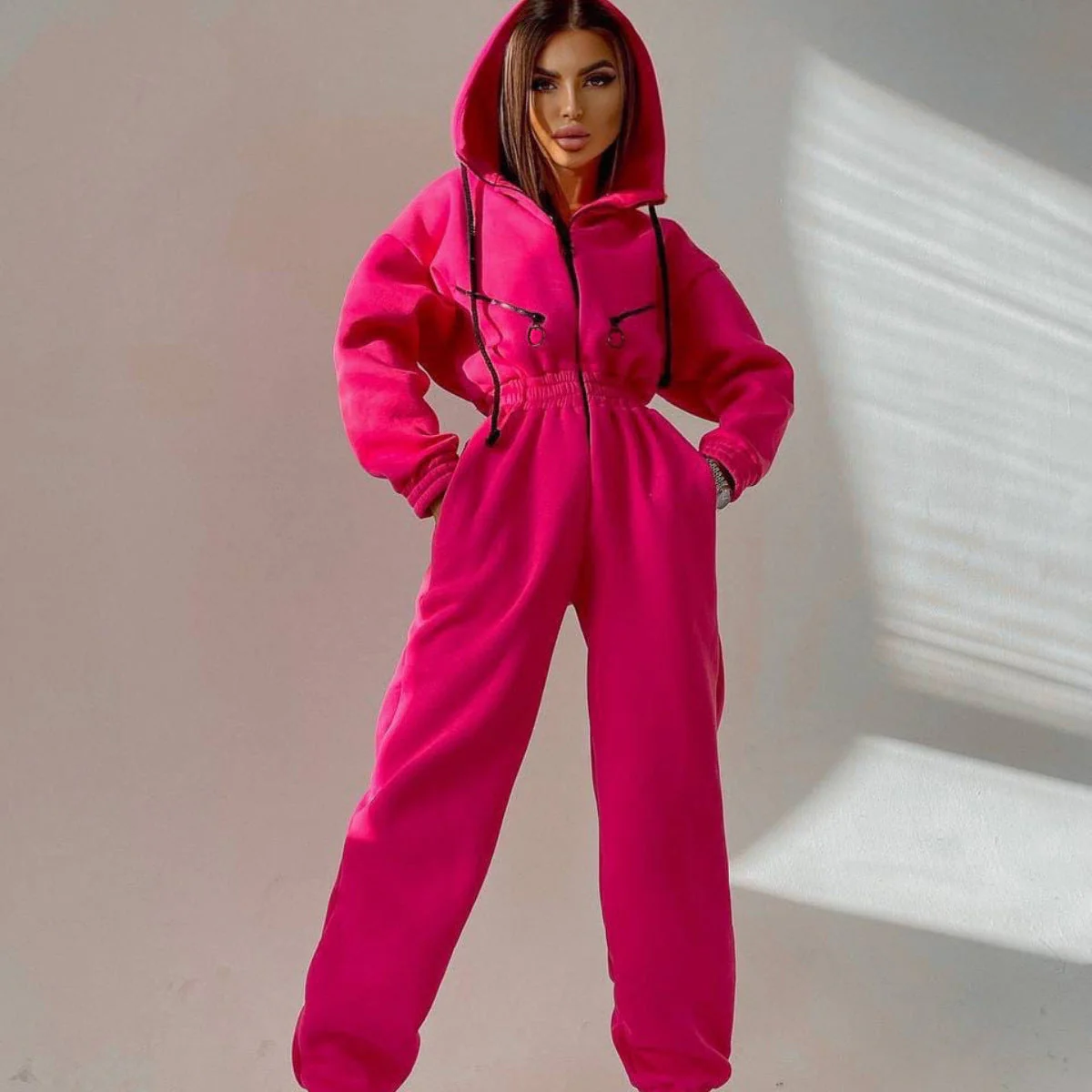 Lorena | Sweatshirt with hood and waist - Image 4