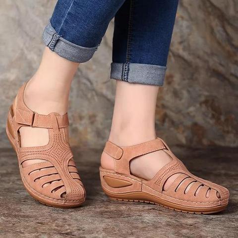 Lourdes® | Breathable Orthopedic Sandal With Low Heel And Corrective Function - Image 10