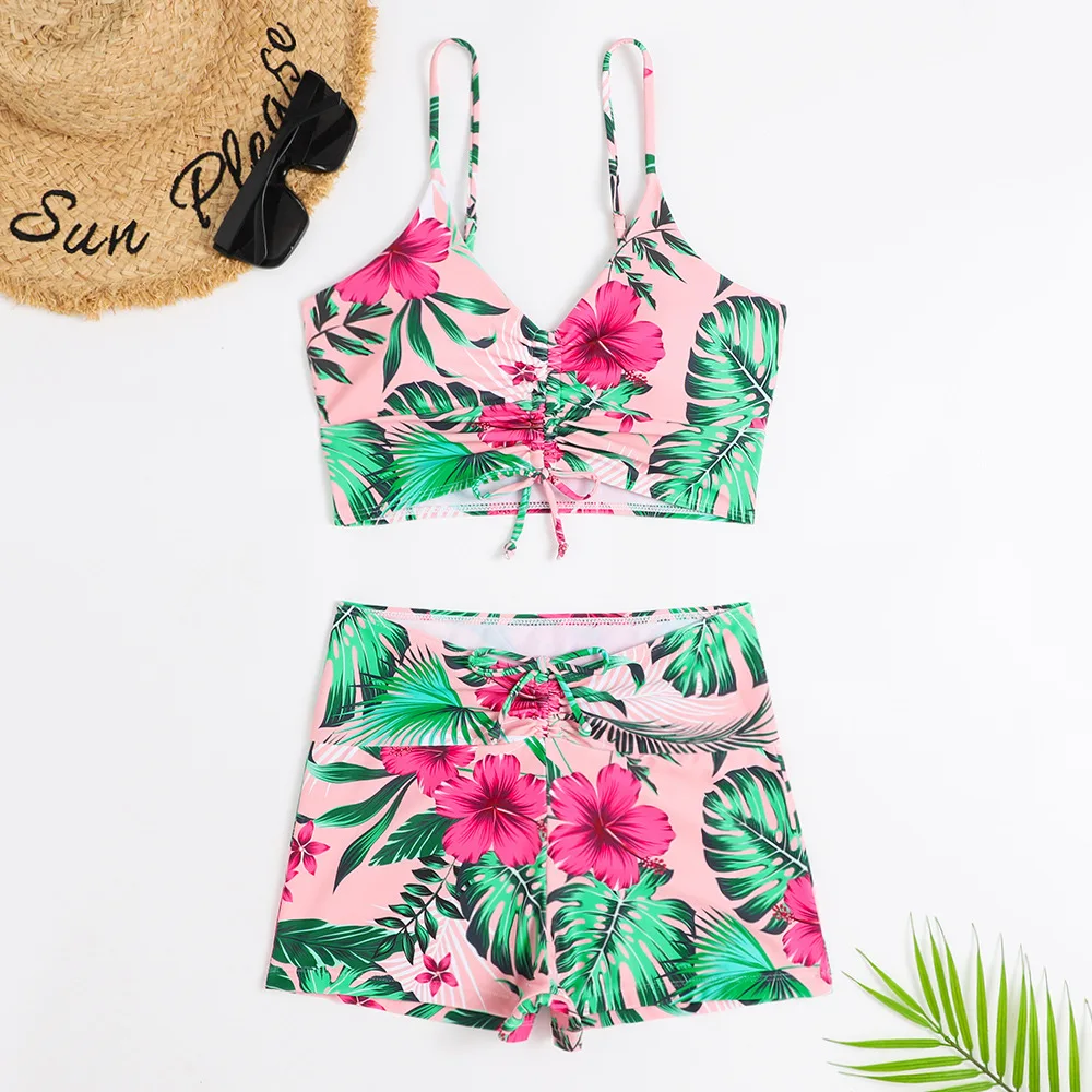 Lucia® | 3-Piece Ombre Lace Bikini Swimsuit With Beach Skirt - Image 9