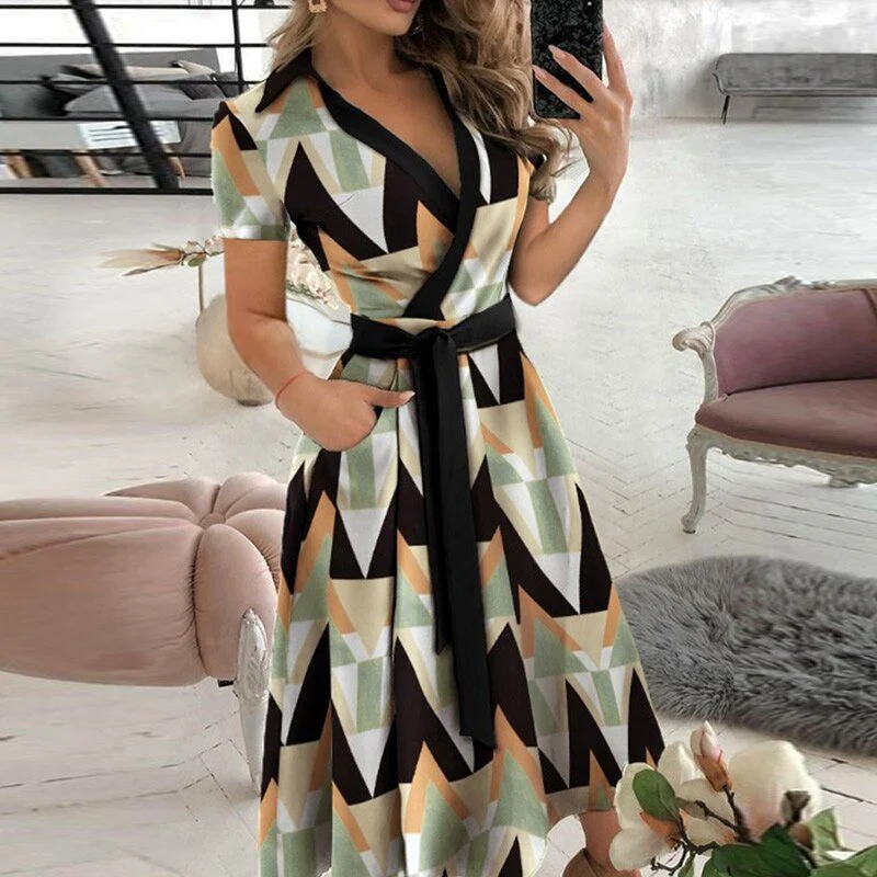 Lucía® | A-Line Tie Dress - Image 12