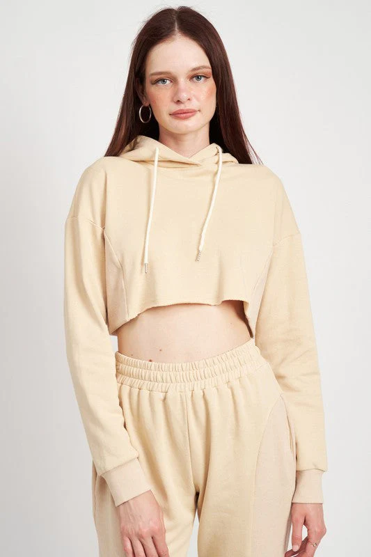 Lucía | SHORT HOODIE WITH DRAWSTRING