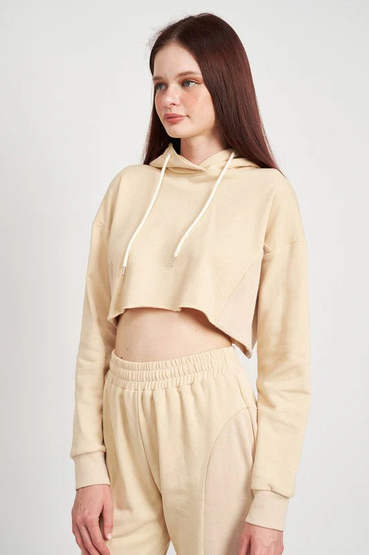 Lucía | SHORT HOODIE WITH DRAWSTRING - Image 4