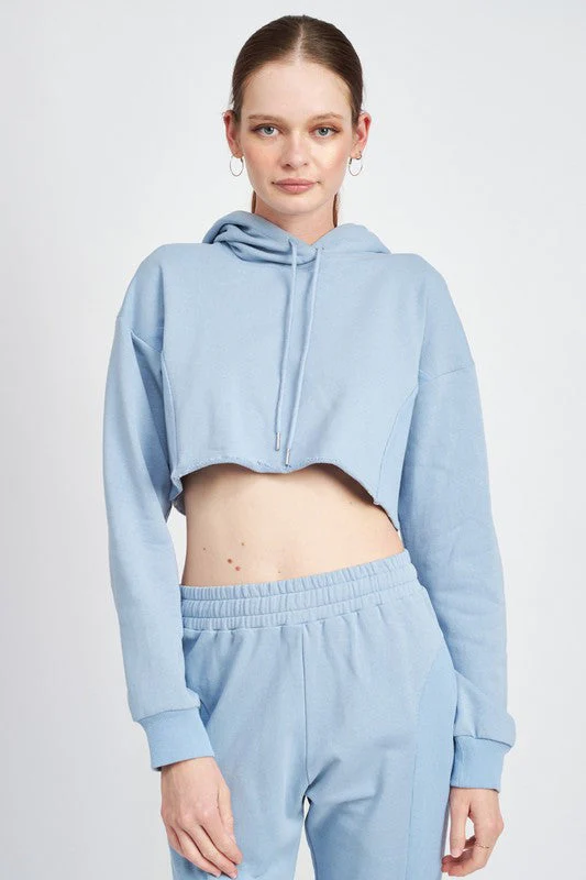 Lucía | SHORT HOODIE WITH DRAWSTRING - Image 6