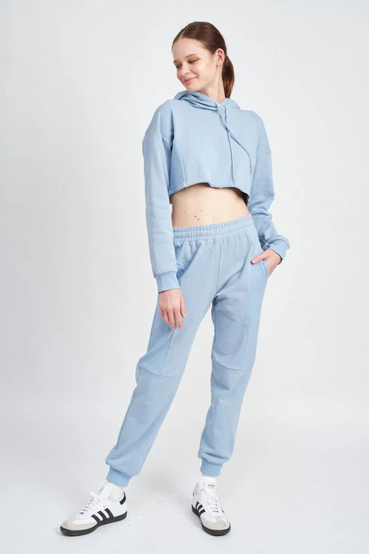 Lucía | SHORT HOODIE WITH DRAWSTRING - Image 9