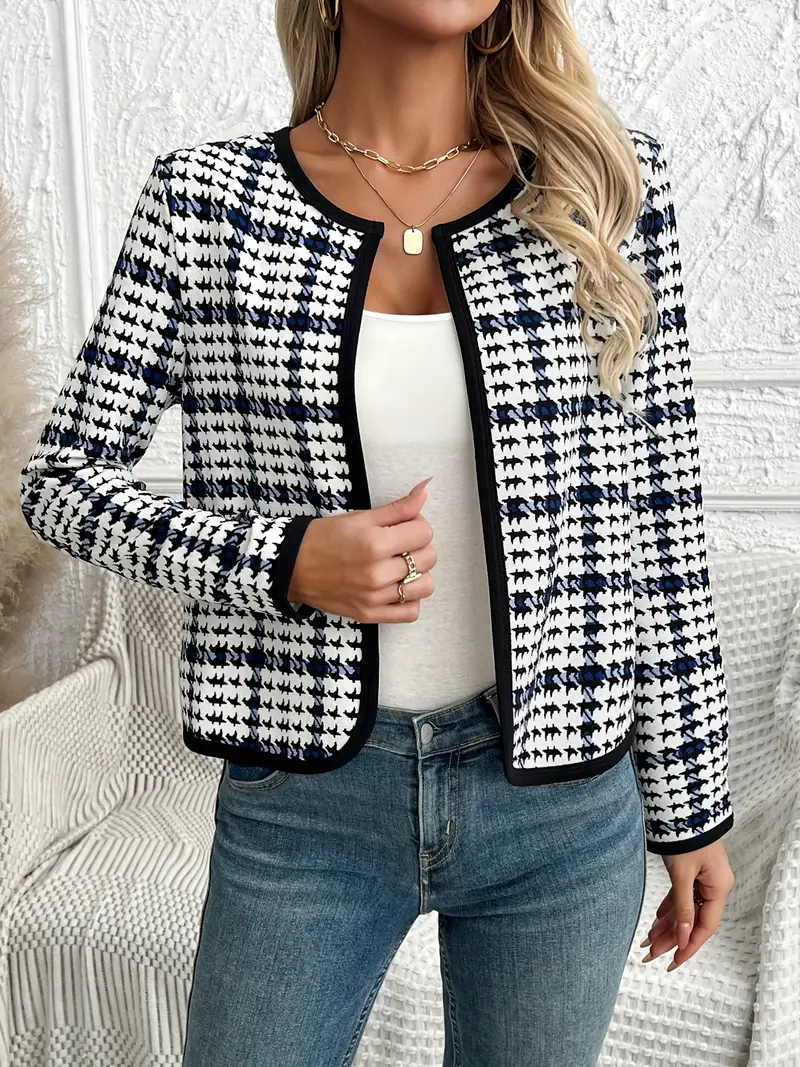Lucía | Stylish jacket with an open front - Image 6