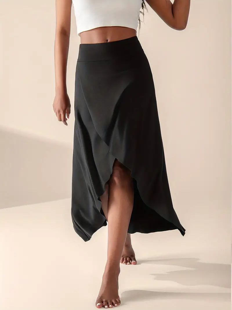 Luciana® | High Waist Slit Skirt With Pockets - Image 20