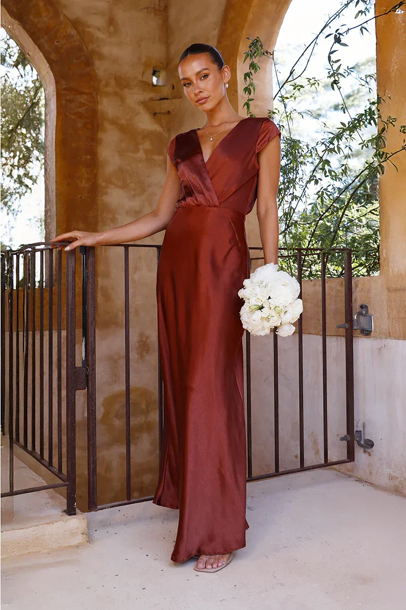 Lucrecia® | Maxi Dress Rust - Image 6