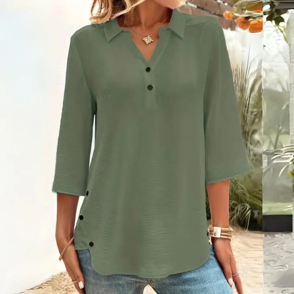 Ludivine | Transparent leisure blouse - Image 2