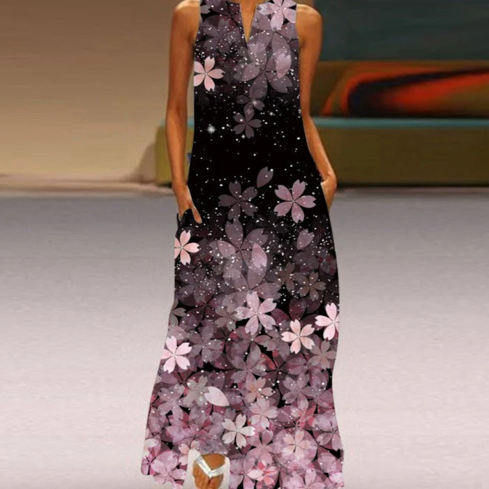 Luz María® | Florales Summer Maxi Dress - Image 3