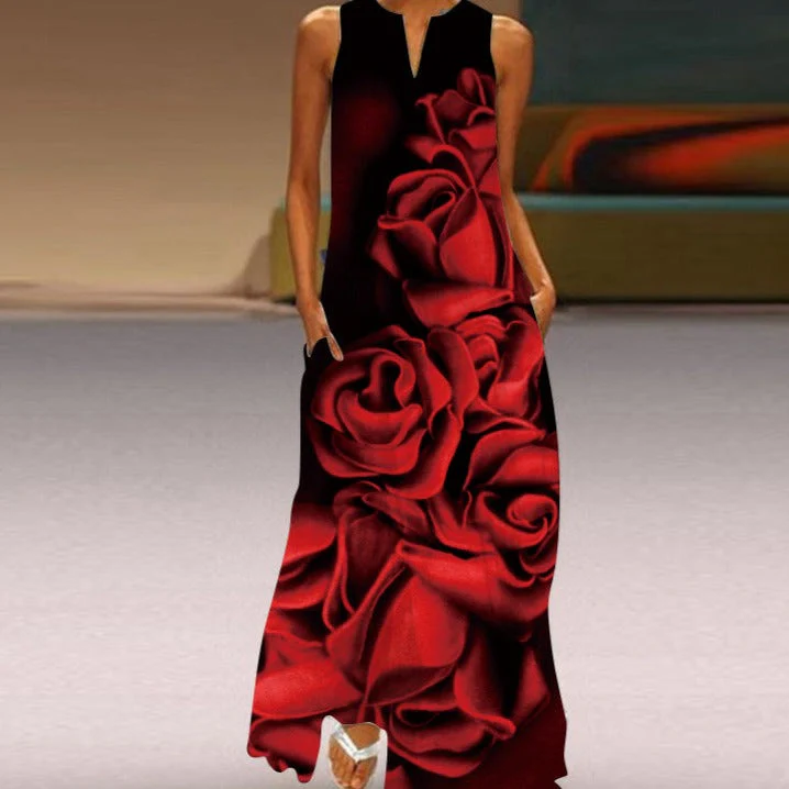 Luz María® | Florales Summer Maxi Dress - Image 4