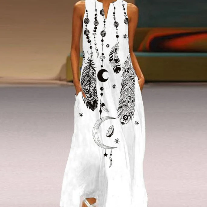Luz María® | Florales Summer Maxi Dress - Image 9