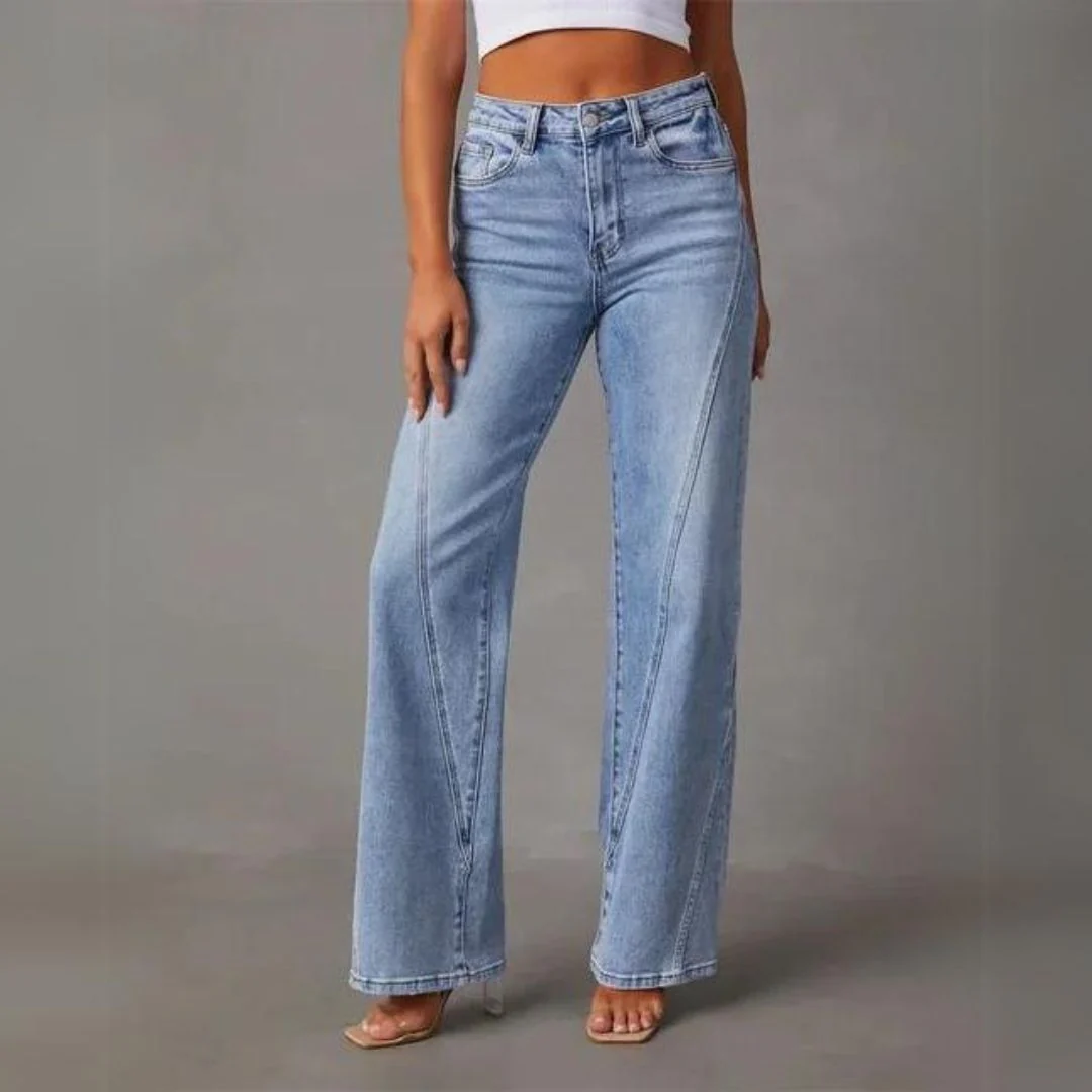 Macarena® | Women's high-waisted straight-cut jeans - Image 2