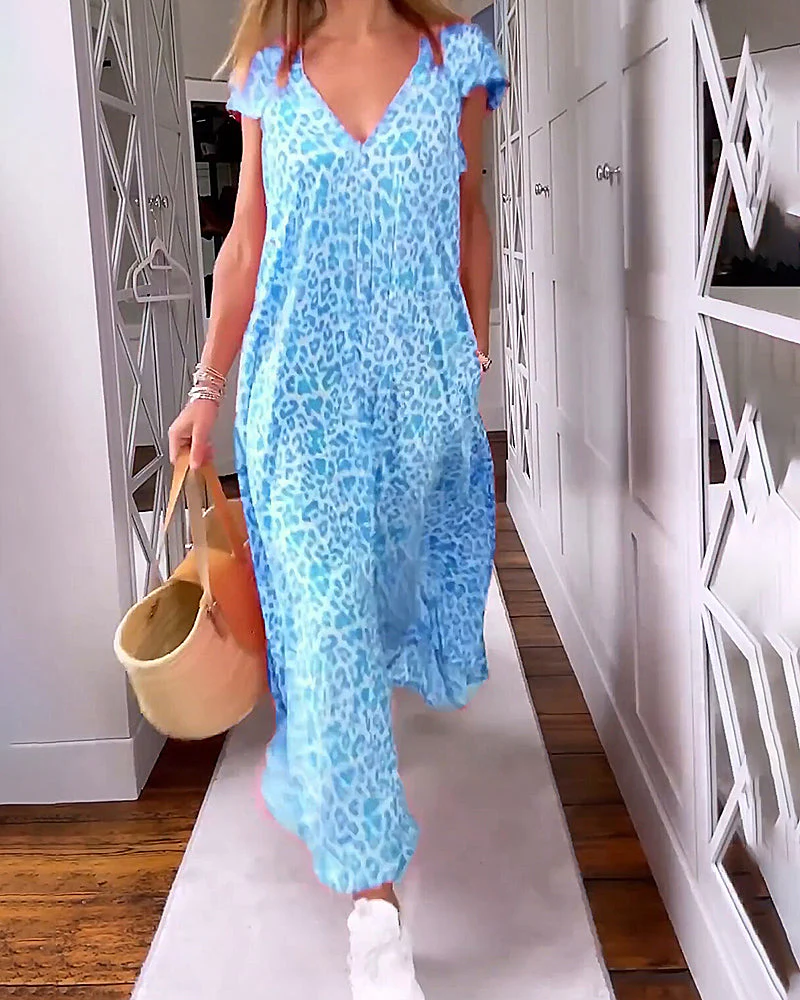 Madison® | Dress With V-Neck And Short Sleeves - Image 5