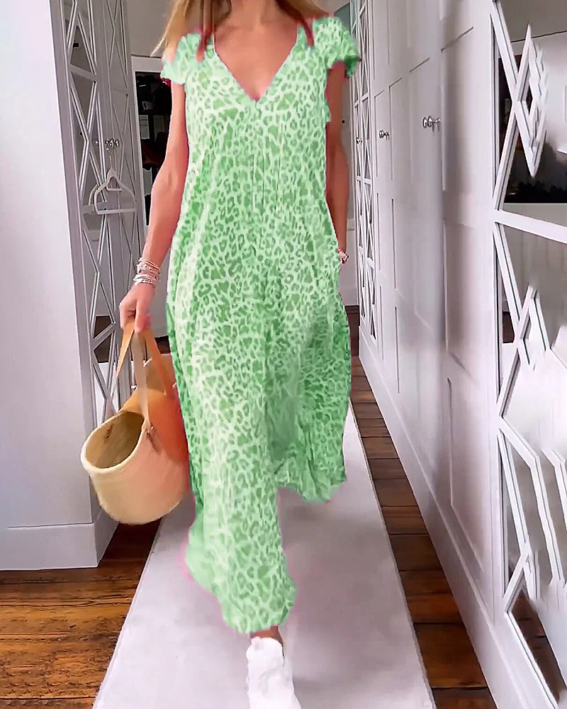 Madison® | Dress With V-Neck And Short Sleeves - Image 7
