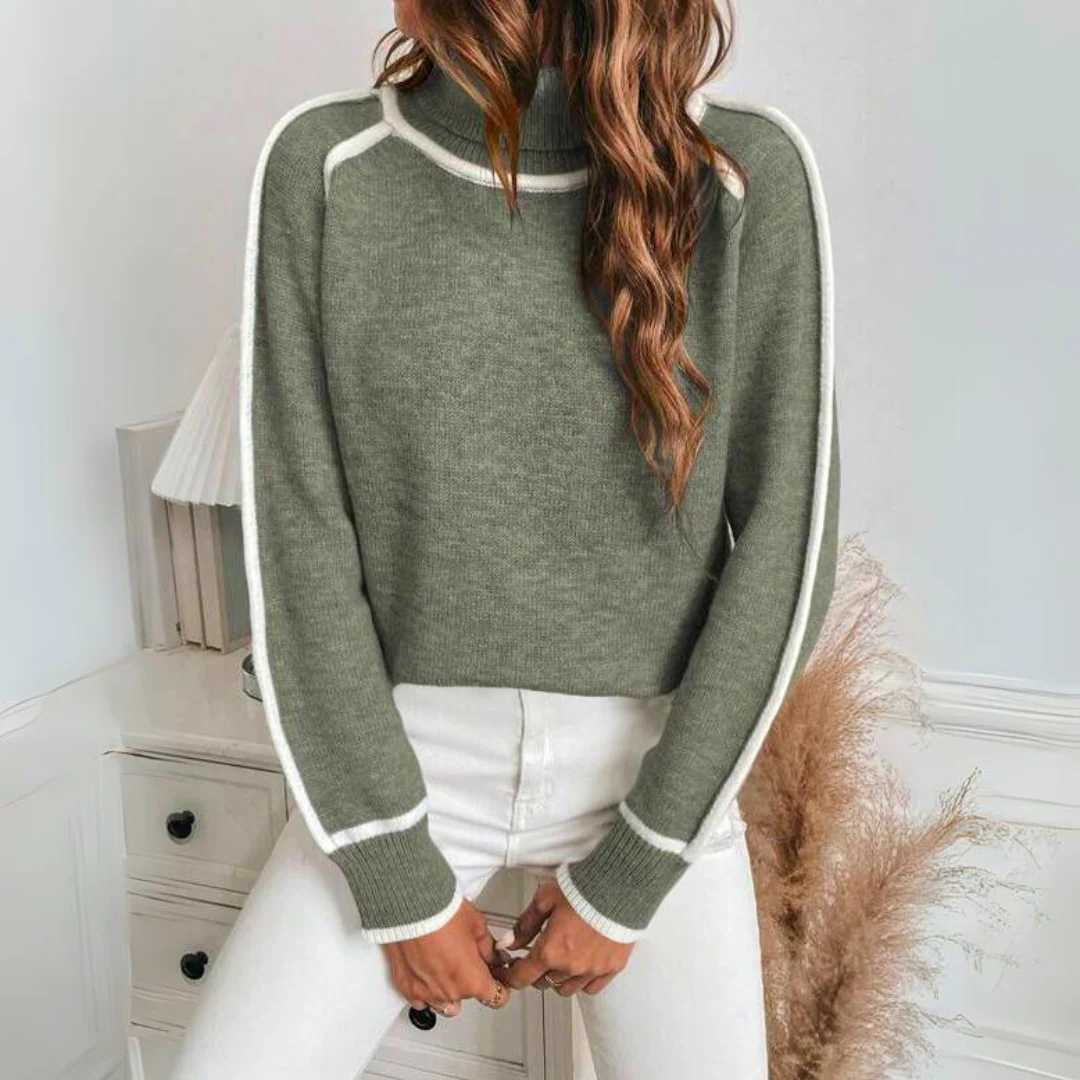 Maeve | Elegant Turtleneck Sweater - Image 4