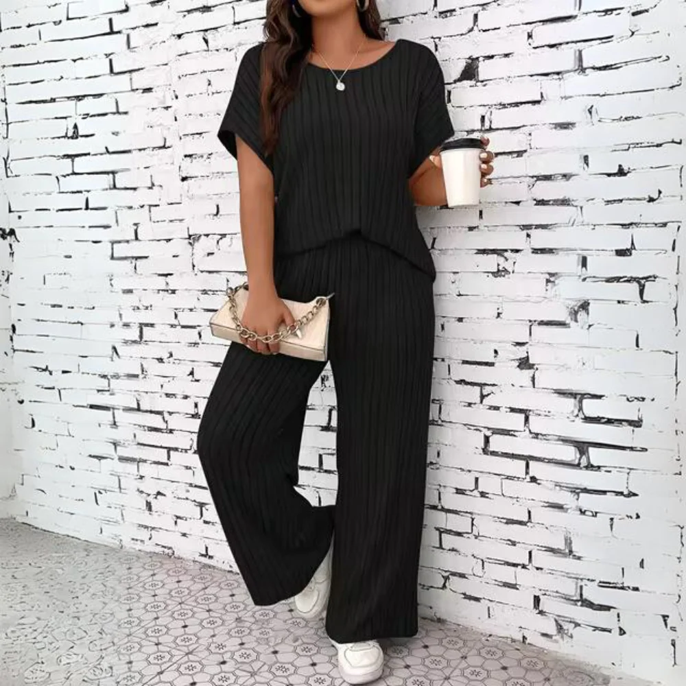 Magdalena | Comfortable two-piece lounge shirt - Image 2