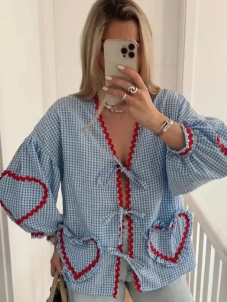 Maite® | Chic Sweetheart Blouse - Image 6