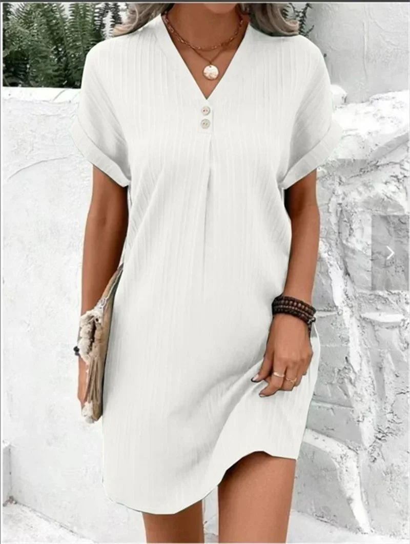 Maite® | V-Neck Dress - Image 3