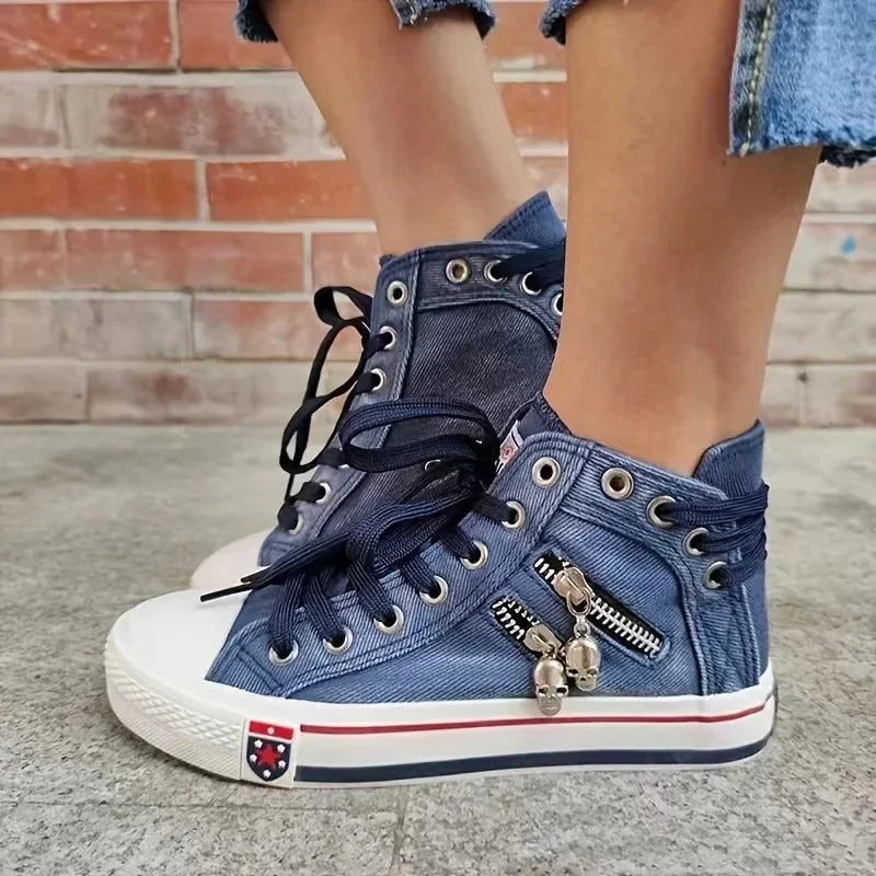 Mara® | Trend Sneaker Jeans Look & Zipper - Image 3