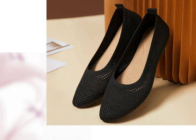 Marcela® | Gray Orthopedic Ballerinas - Image 4