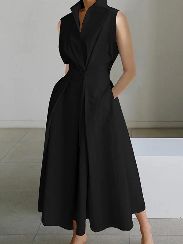 Margarita® | Elegant Dress With Collar - Image 3
