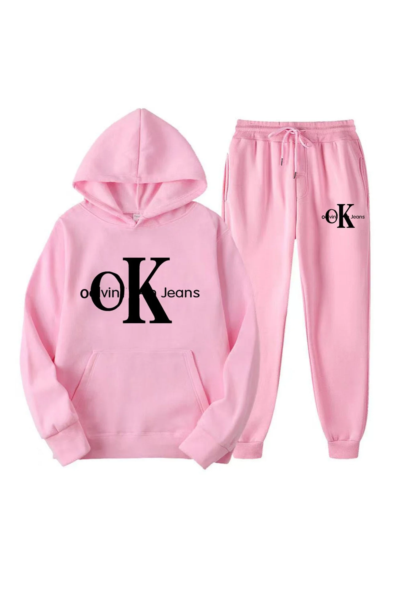 Margarita | Letter print hooded suits - Image 2