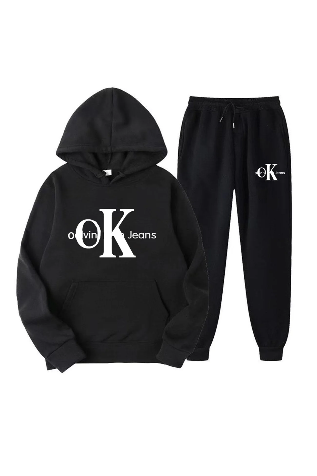 Margarita | Letter print hooded suits - Image 8