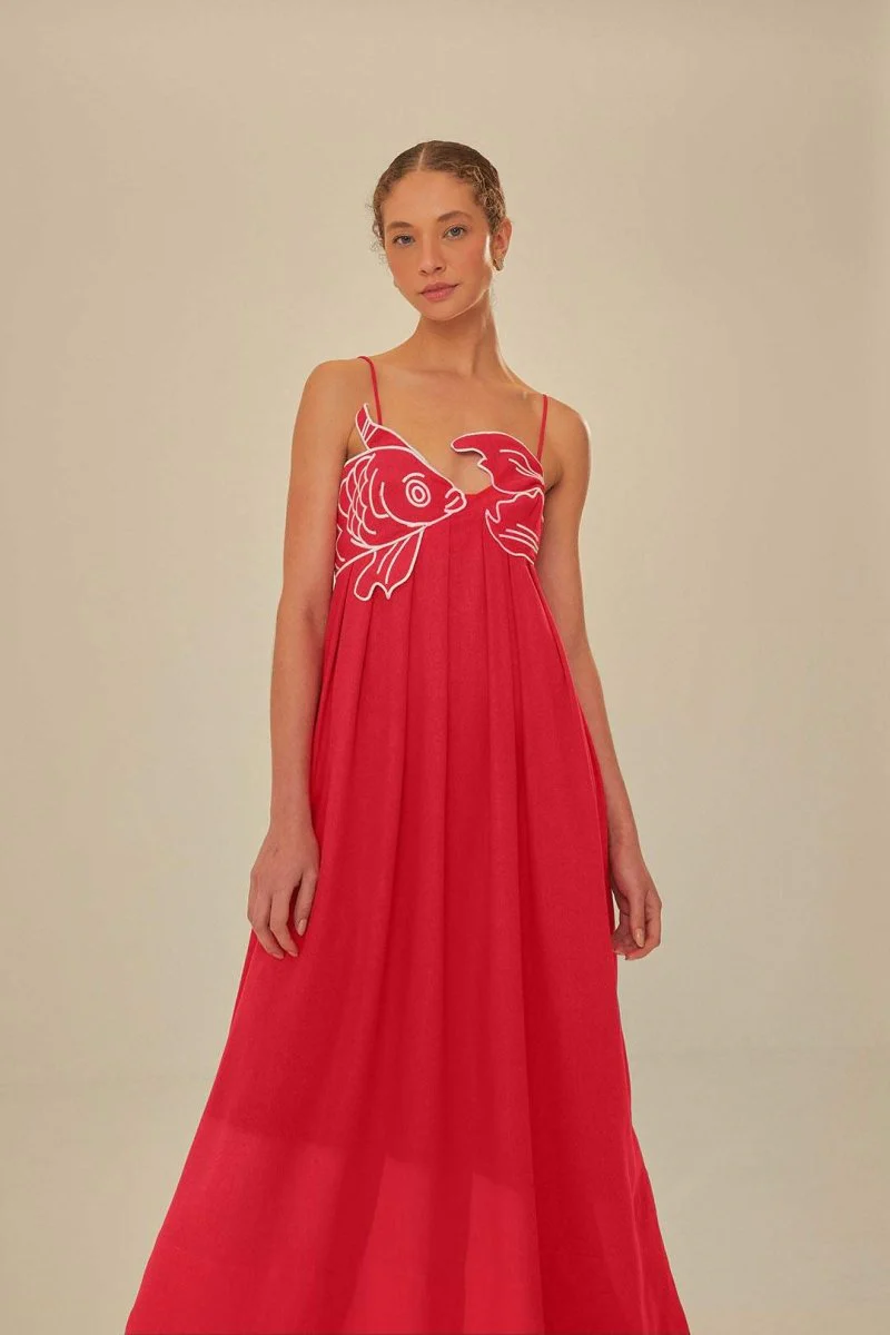 Margarita® | Maxi Slip With Embroidery - Image 2