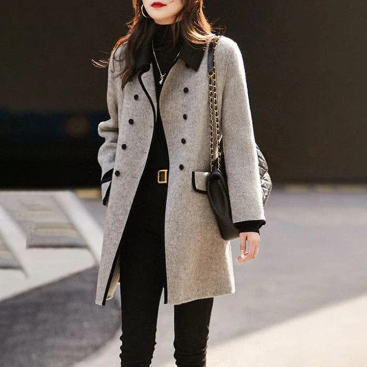 Mari | Long elegant coat for women
