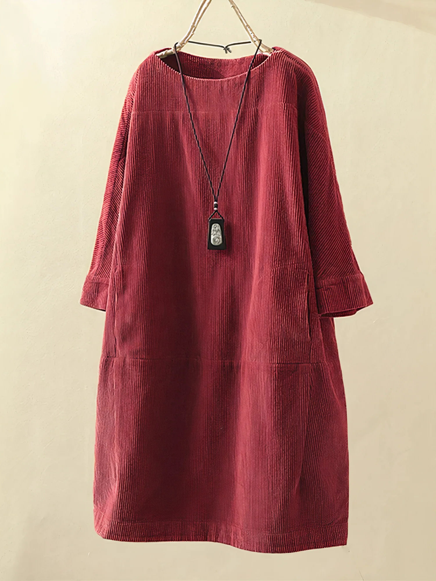 María® | A-Line Corduroy Dress - Image 3