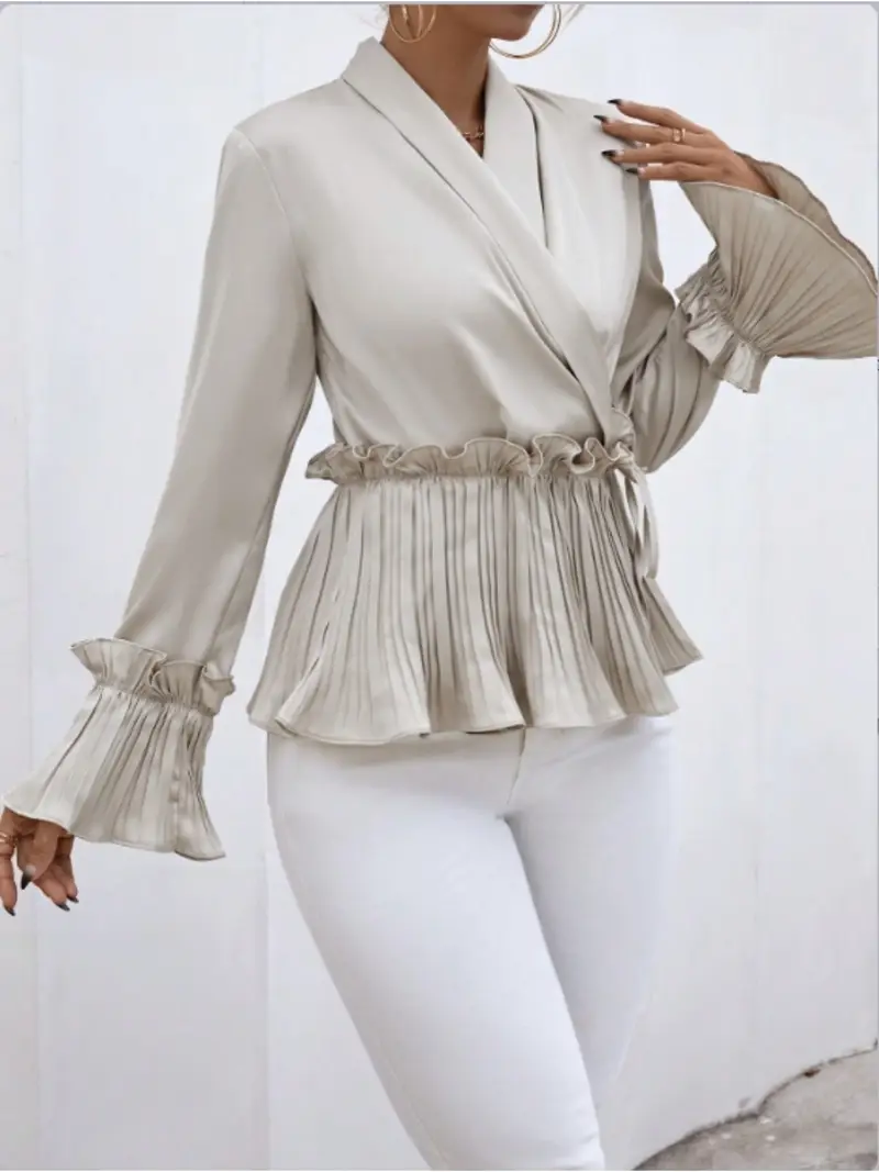 Maria® | Elegant Satin Blouse - Image 5