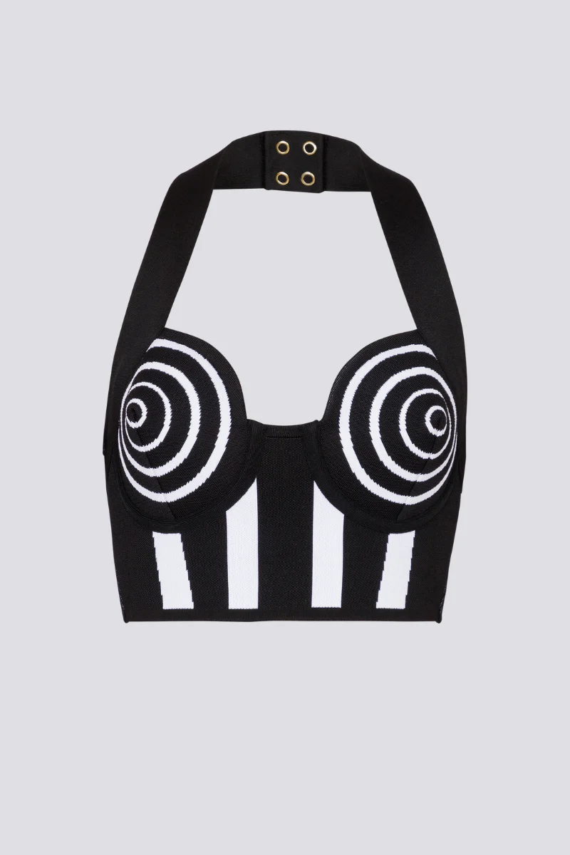 María® | neck Striped Knit Skirt Set - Image 11
