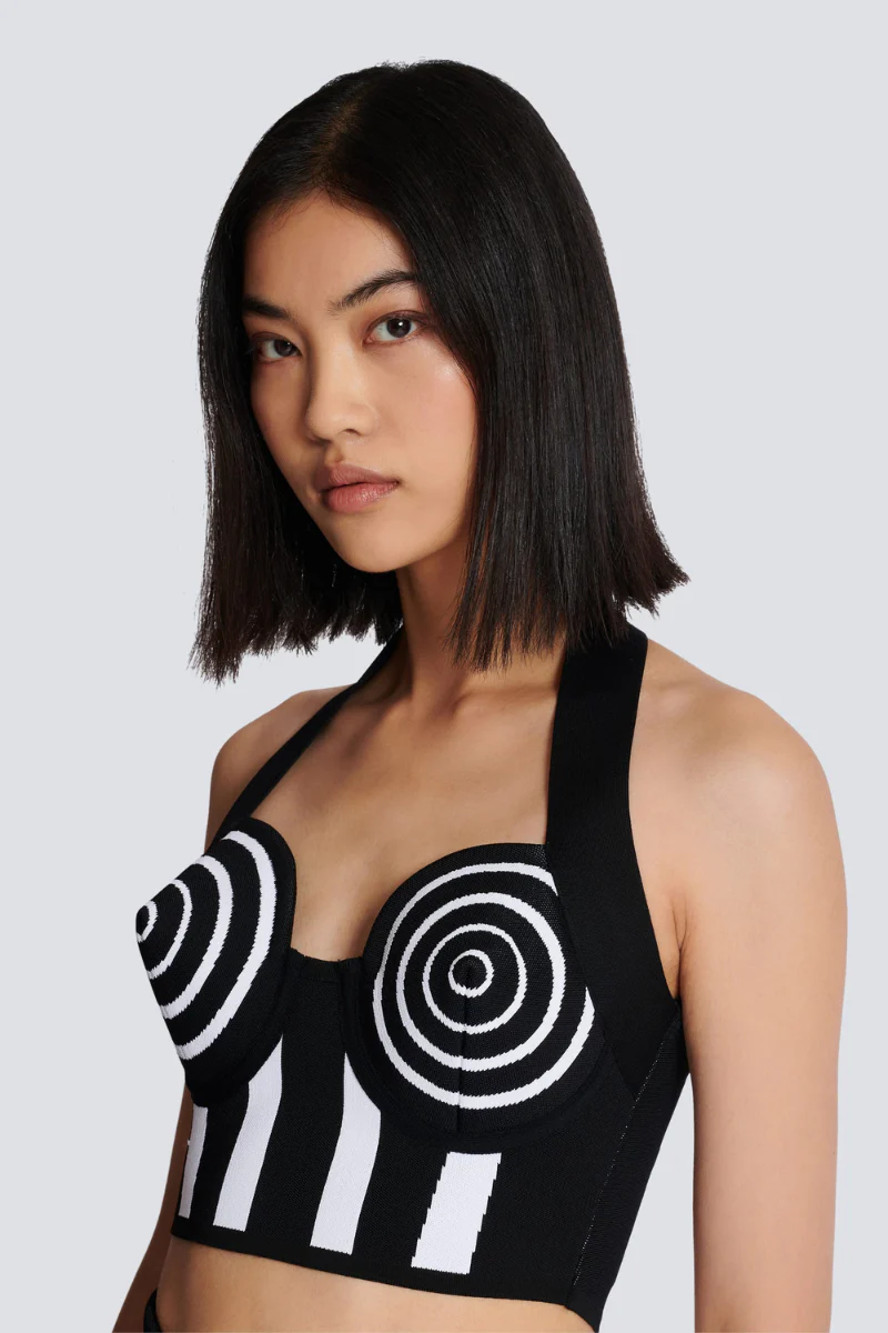 María® | neck Striped Knit Skirt Set - Image 7