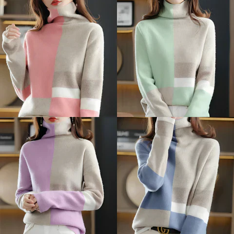 Maria Eugenia| Modern and fashionable winter sweater
