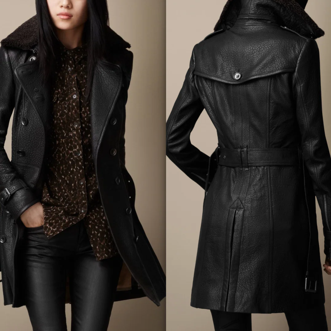 Maria Fernanda | Black leather jacket - Image 4