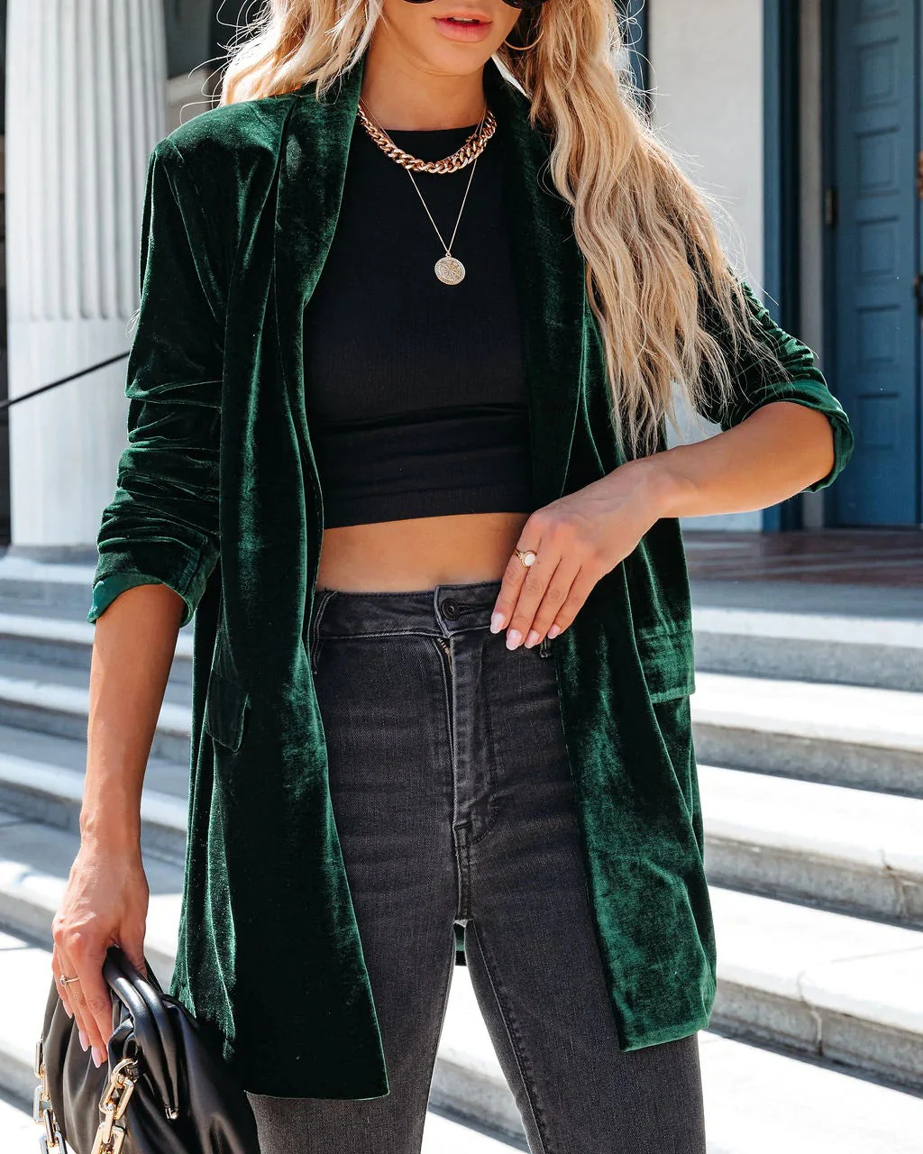 María José® | Uplifting My Way Velvet Kimono Jacket - Image 2
