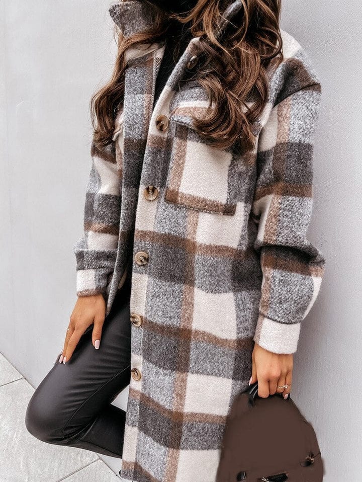 Mariana® | Checked jacket for women - Image 3