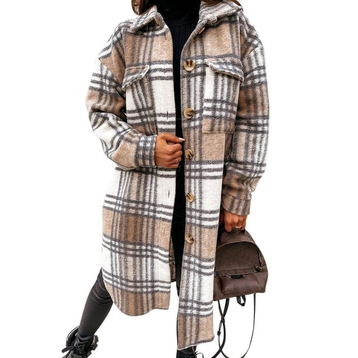 Mariana | Checked jacket for women - Image 2