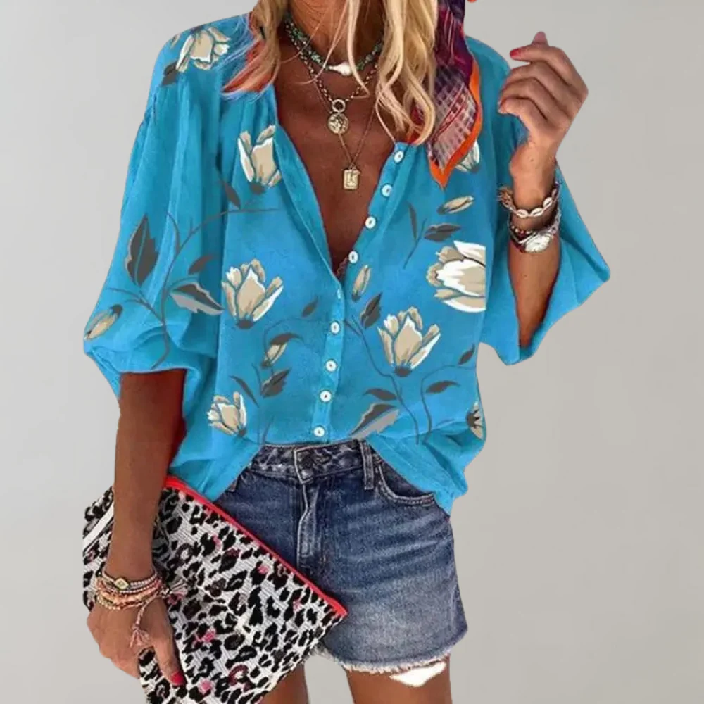 Marianne® | Loose Women'S Blouse With A Print - Image 4
