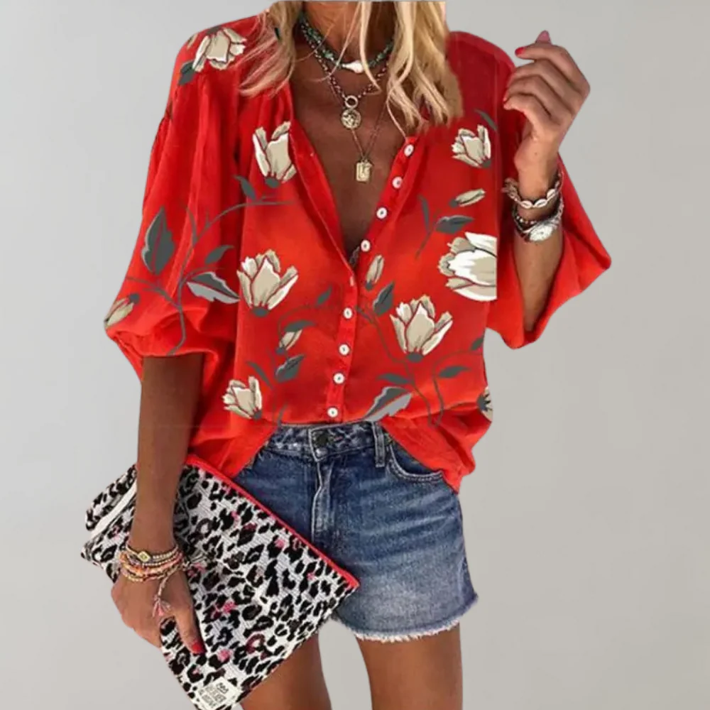 Marianne® | Loose Women'S Blouse With A Print - Image 5