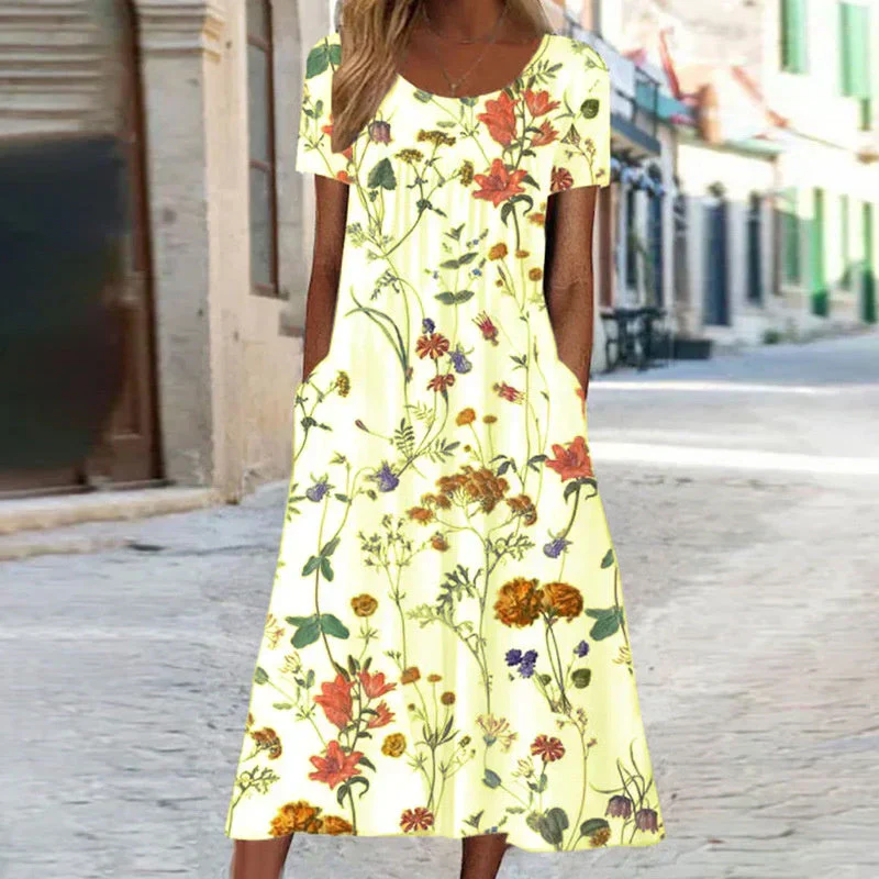 Marianne® | Women'S Floral Midi Summer Dress - Image 4
