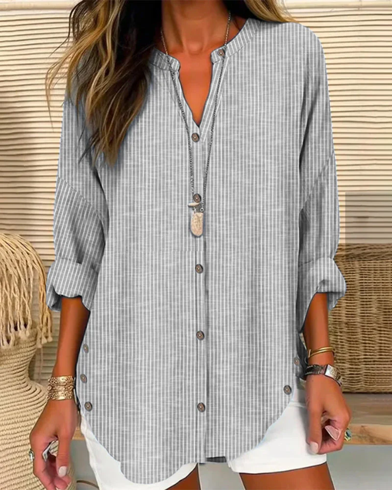 Marica® | Blouse With A Striped Pattern - Image 2